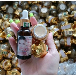 Combo Kem Face Và Serum Tái Tạo Da Gia Truyền Giúp Da Căng Bóng Mịn Màng Sạch Nám Mụn Tàn Nhang