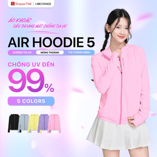 Áo Khoác Nữ LIME ORANGE Chống Nắng Chống UV Chất Liệu Co Giãn Siêu Mỏng Nhẹ - Air Hoodie 5 - OO24477401