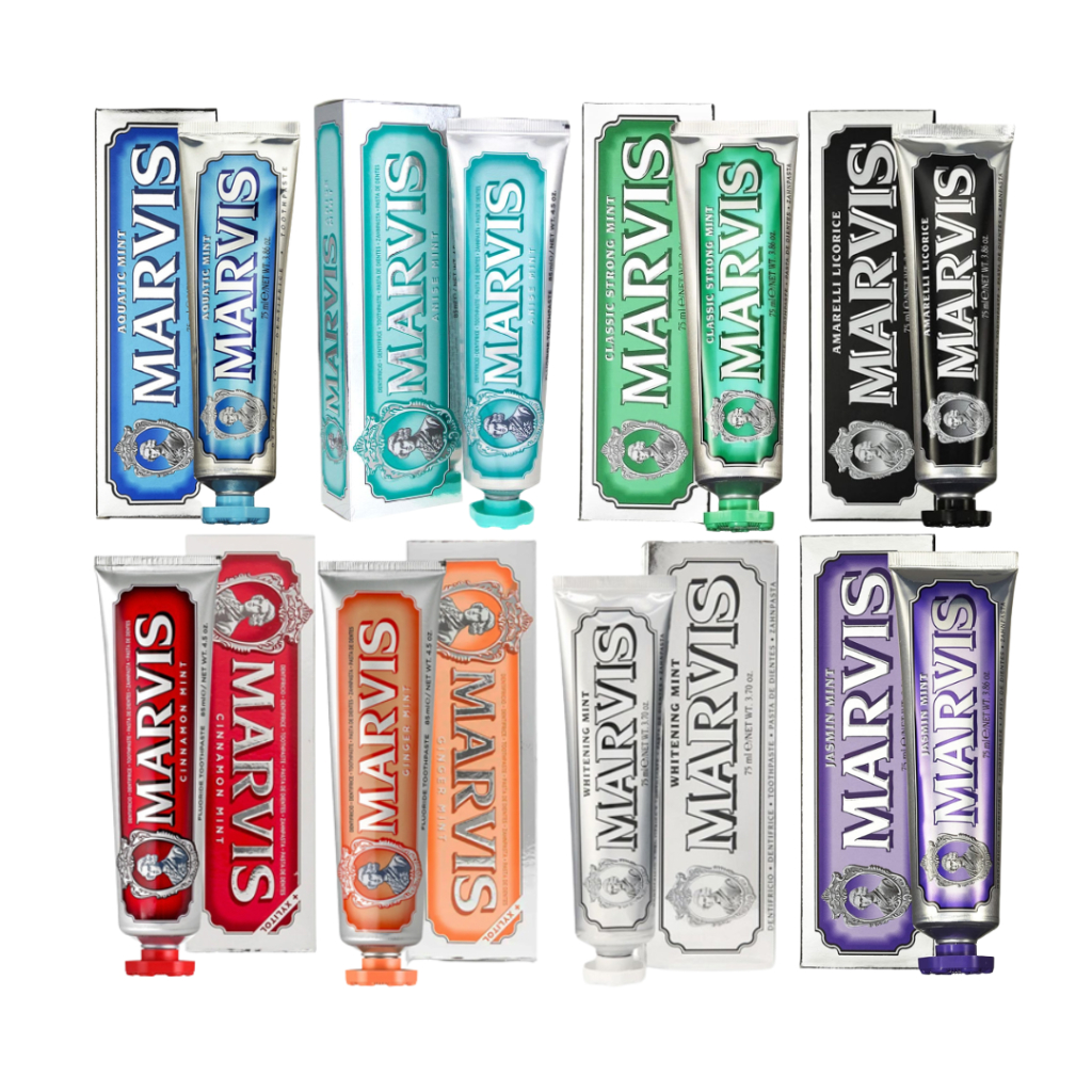 Kem Đánh Răng Trắng Răng MARVIS Toothpaste 85ml (Cinnamon Mint | Whitening Mint) kđr marvis