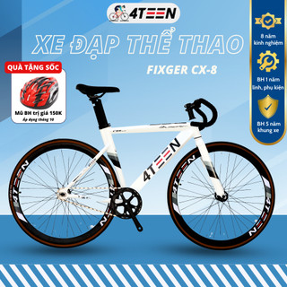 [CX8-02] Xe đạp địa hình 4TEEN FIXGER CX-8 Khung hợp kim Nhôm siêu bền, thiết kế lạ mắt, thời thượng - Bảo hành 6 năm