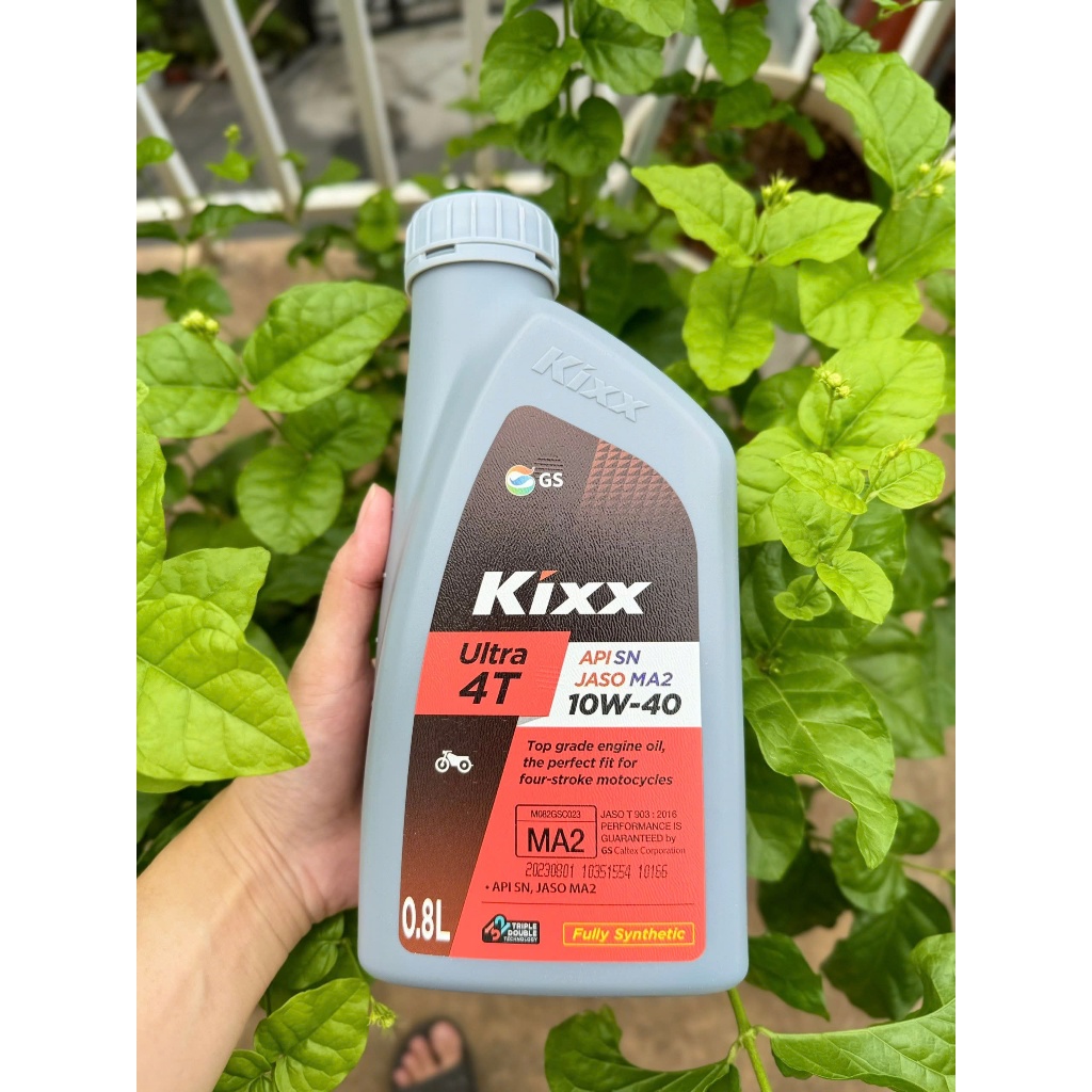 Nhớt xe số kixx 10W40 fully synthentic tổng hợp toàn phần