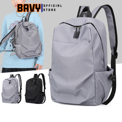 Balo nhỏ gọn nam nữ size 40 đựng laptop 14 inch chống nước đi học đi làm thời trang Hàn Quốc BAVy FASHION BL06AB