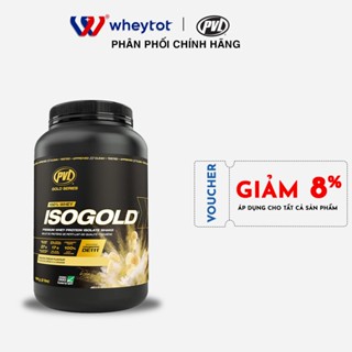 PVL Iso Gold 2lbs - Premium Whey Protein With Probiotic