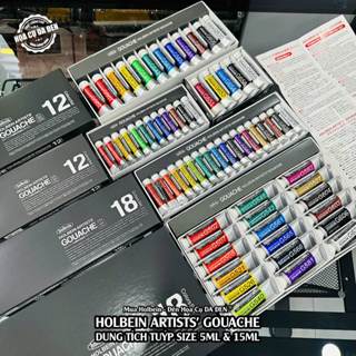 [DA ĐEN - QUẬN 3] Màu Artists Gouache Holbein - Made in Japan Chất lượng Họa Sĩ