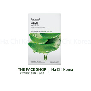  Mặt nạ nha đam Real Nature Mask Aloe The Face Shop  Mới  