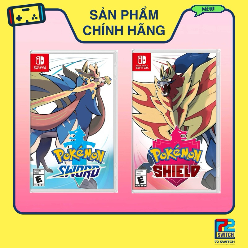 Băng Game Pokémon Sword and Pokémon Shield Nintendo Switch