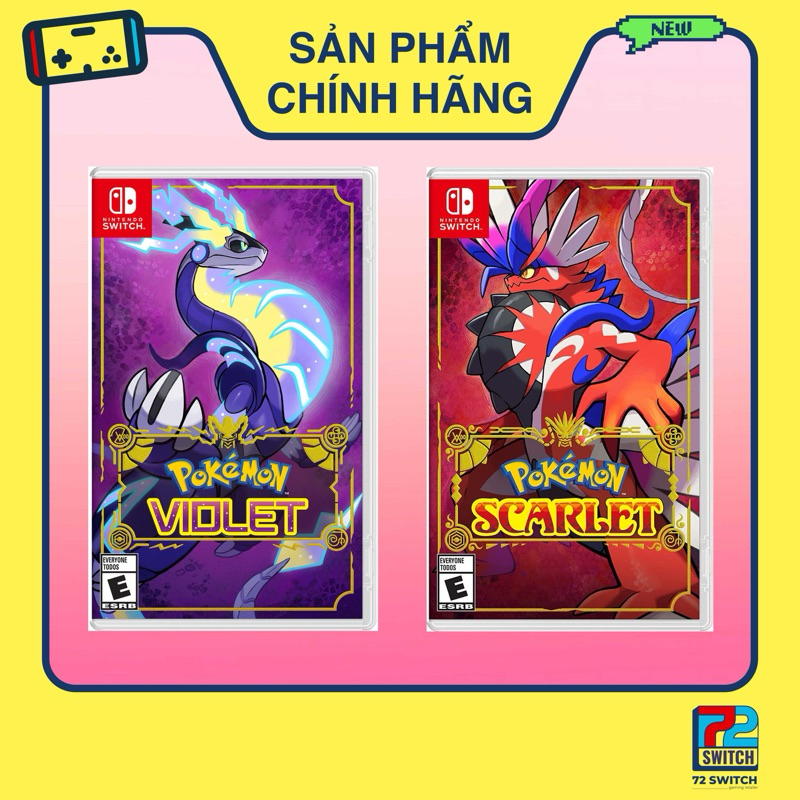 Băng Game Pokemon Scarlet and Pokemon Violet Nintendo Switch