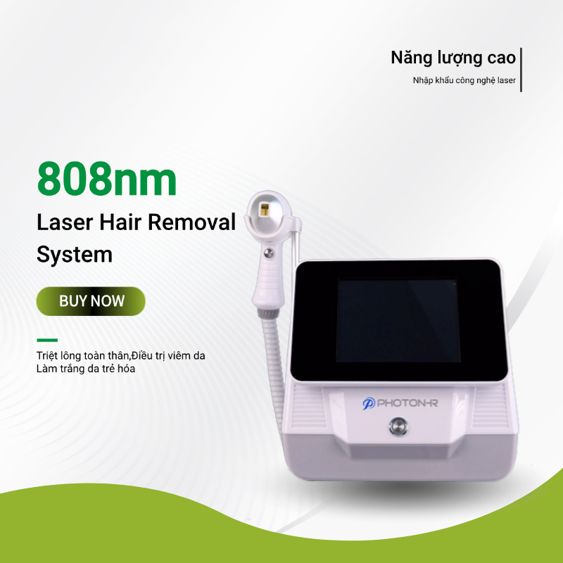 MÁY TRIỆT LÔNG CAO CẤP -  Máy Triệt Lông Lạnh Mini - Máy Triệt Lông Laser 808 - Máy Triệt Lông Diode