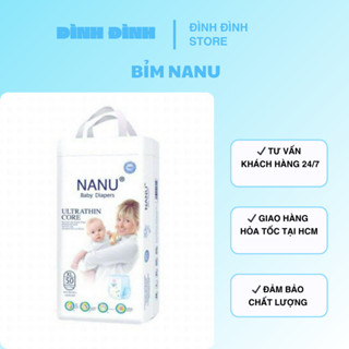 [HCM] Bỉm/Tã Dán/Quần Cao Cấp NANU BABY S50/M50/L50/XL50/XXL50/XXXL50