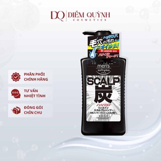 Dầu gội xả Kose Softymo than hoạt tính không silicon cho nam 550ml