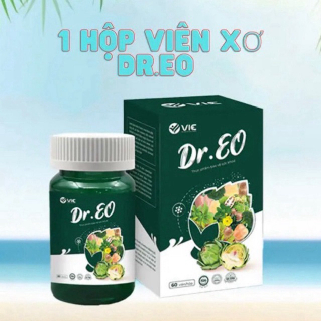 Detox giảm mỡ bụng hộp 60 viên