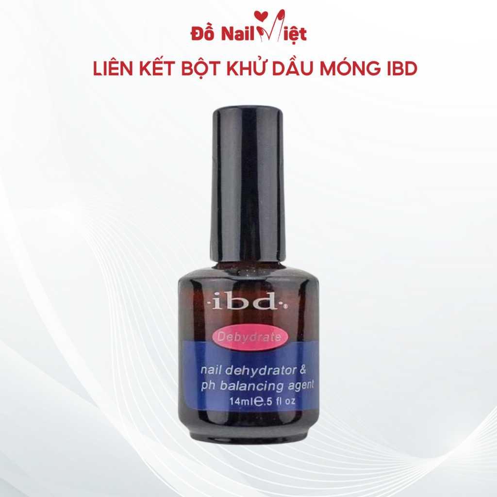 Liên kết bột, kiềm dầu, khử dầu móng IBD chai 15ml-ĐỒ NAIL VIỆT