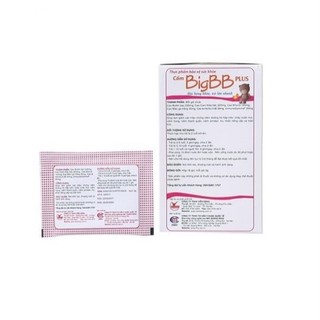 Cốm BIGBB PLUS [Hộp 16 gói] - Tăng cường sức đề kháng cho bé [big bb / bigbb hồng]