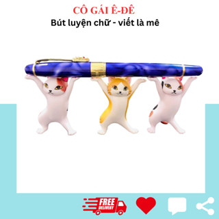 Bút LeTa 939 cực phẩm ngòi kim tinh lá tre viết calligraphy (Tặng kèm cụm ngòi và hộp da sang trọng)