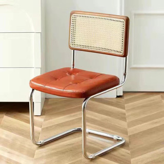 Ghế mây tựa lưng khung GỖ( không phải loại nhựa) nhập khẩu phong cách Bắc Âu, decor nhà hàng