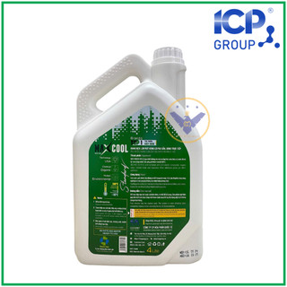 Nước làm mát màu xanh, Maxcool can 4L tặng lon 500ml