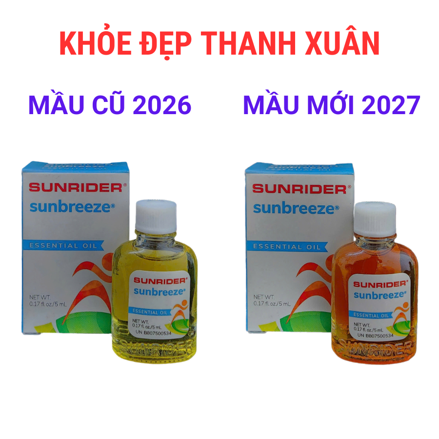 Tinh dầu Sun Breeze - Tinh dầu Siêu cô đặc từ thảo mộc - Hàng nhập khẩu từ Mỹ - 5ml