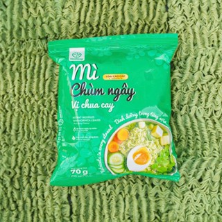 [Hàng tặng] Mì Chùm Ngây Chua Cay Dinh Dưỡng, Mì Healthy Eatclean Ít Calo Không Lo Nóng - 1 Gói 70g - FoodMap