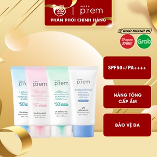 Kem Chống Nắng Nâng Tone, Kiềm Dầu, Dưỡng Ẩm Make P:rem UV Defense Me Sun Cream SPF50+/PA++++ 50ml