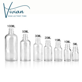 Combo 10 Chai Lọ Đựng Tinh Dầu 10ml