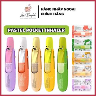 [CHUẨN THÁI] Ống Hít Thông Mũi Pastel Brand Pocket Inhaler Scents Tinh Dầu Trái Cây Tươi Mát Thái Lan 1.5ml
