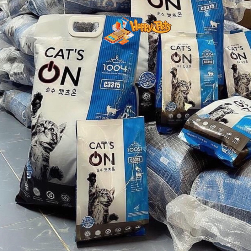 🐈‍⬛ Hạt Cat's On (5Kg, 20Kg), Dành Cho Mèo Mọi Lứa Tuổi
