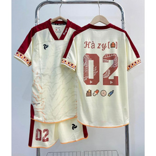 Bộ Áo Bóng Đá Không Logo-Bộ Thể Thao Nam Nữ XOAY BE Chất Thun Mát, Đủ Size - In Tên Số Theo Yêu Cầu