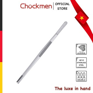 Kẹp Inox CHOCKMEN 30cm Inox 304 Kẹp Gắp Thức Ăn Kẹp Gắp Đồ Nướng Kẹp Thịt Kẹp Gắp Đồ Chiên Rán Nhúng Lẩu Dụng Cụ Nhà Bếp