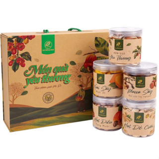 Sét quà tết  hộp cao cấp 1.25kg hạt