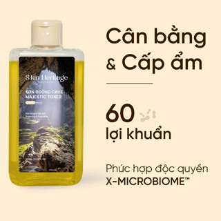 Toner Sơn Đoòng cấp ẩm, làm dịu và cân bằng độ ẩm cho da dầu mụn SKIN HERITAGE 273ml