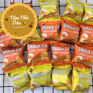 Snack Cá Viên Chiên Ba Anh Em Food (gói 12g), Snack Ăn Vặt, Snack Bim Bim