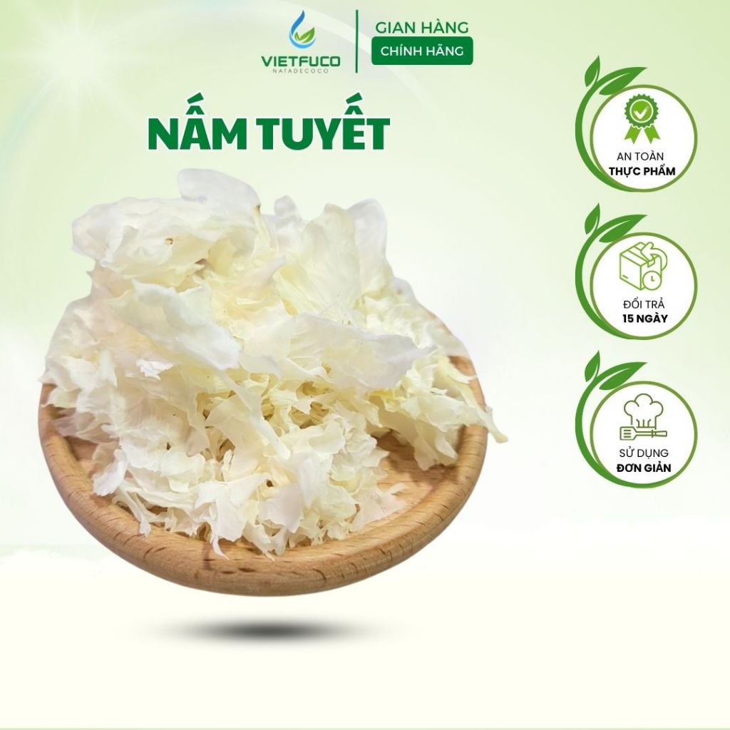 100g Nấm Tuyết (Ngân Nhĩ)