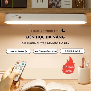 Đèn Học Để Bàn Tích Điện cảm ứng trang trí decor Đèn Led Bảo Vệ Mắt, Đèn Chống Cận, Gắn Phòng Ngủ, Phòng Học