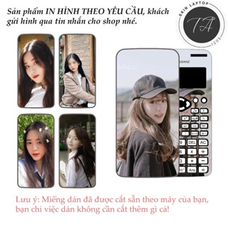  Miếng Dán Máy Tính Cầm Tay IN HÌNH THEO YÊU CẦU Decal dán máy tính Casio đã được cắt sẵn theo máy 