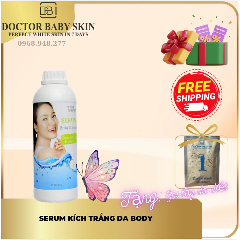 SERUM KÍCH TRẮNG DA TOÀN THÂN