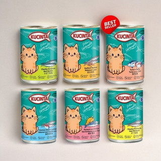 Pate Mèo Mọi Lứa Tuổi Kucinta Lon 150g - 400g