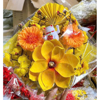 Set phụ kiện Mộc Lan trang tháp nước tháp bia ngày tết