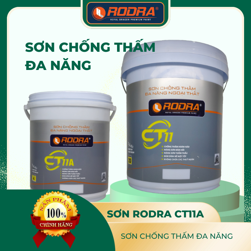 4 LÍT SƠN RODRA CT11A – SƠN CHỐNG THẤM ĐA NĂNG