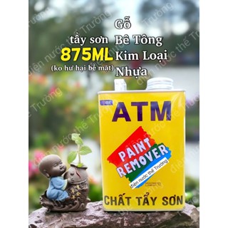 Nước tẩy sơn Chất tẩy sơn ATM 875ml tẩy sơn cũ trên sàn nhà, sắt, gỗ hoặc tường xi măng, tủ lạnh, xe ô tô, xe máy, máy c