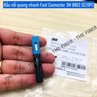 Bộ 10 Cái Đầu nối quang nhanh Fast Connector 3M 8802 SC/UPC