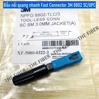 Bộ 10 Cái Đầu nối quang nhanh Fast Connector 3M 8802 SC/UPC