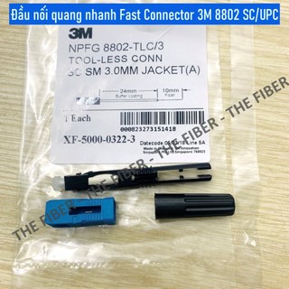 Bộ 10 Cái Đầu nối quang nhanh Fast Connector 3M 8802 SC/UPC