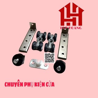 Bộ Bánh Xe Lùa Treo Rẻ Không Kén Ray