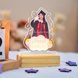 Đèn Tặng Tốt Nghiệp Đèn Ngủ Decor Trang Trí Phòng In Ảnh Thật Theo Yêu Cầu - Dailymemint