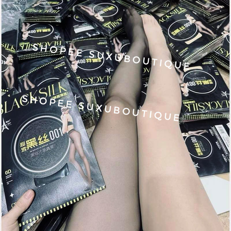 Quần Tất Tàng Hình Siêu Dai-Siêu Trong BLACK SILK Hàng Quảng Châu CHuẩn đẹp