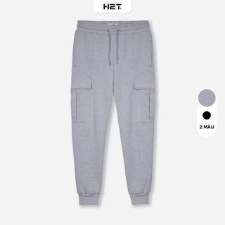 Quần nỉ nam mùa đông cao cấp H2T, quần mùa đông nam kiểu dáng Regular Filt, hai túi bo gấu Simwood Denim - 1263