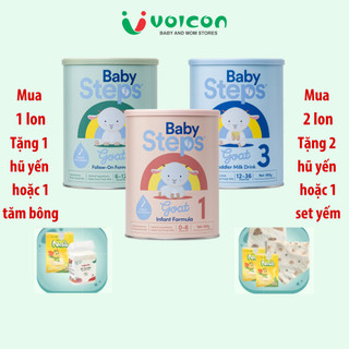  Date 11 2025  Sữa dê Baby Steps Goat Milk Zealand  cho bé lon 900g 