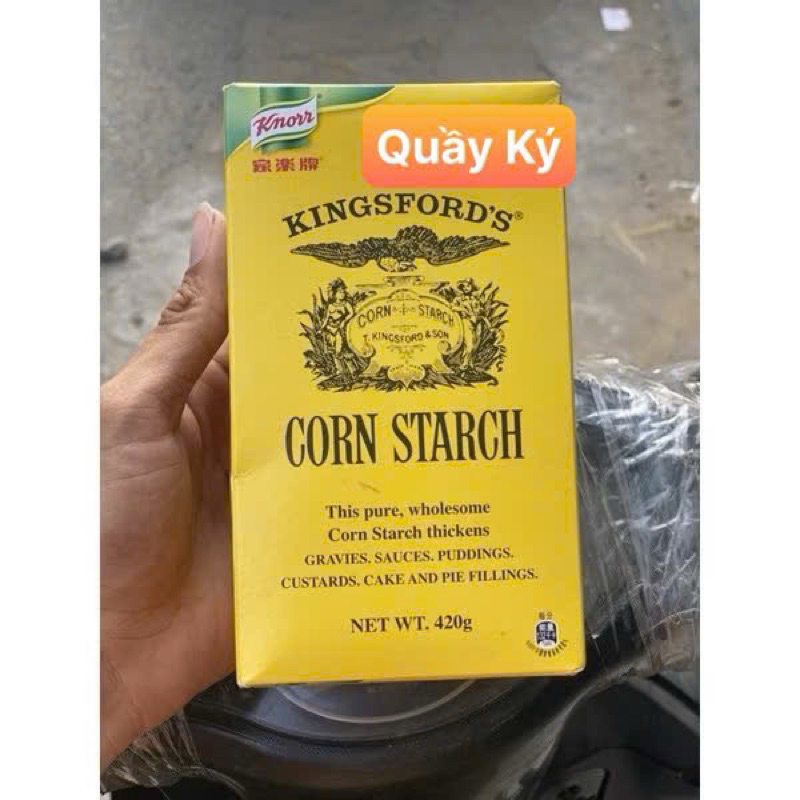 BỘT BẮP KNORR KINGSFORD CORN STARCH 420G