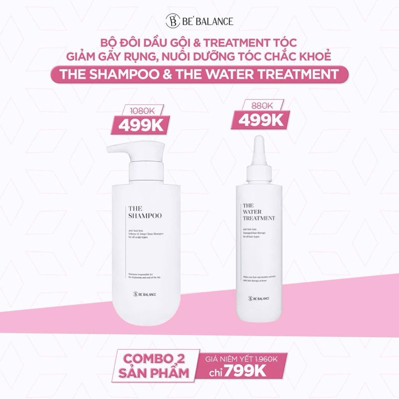 Bộ gội xả treament Bebalance