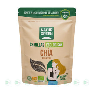 Hạt chia hữu cơ Chia Seed Perfect Earth NaturGreen Aztec - Ăn kiêng - Giảm cân - Ăn thực dưỡng - OrganicStores